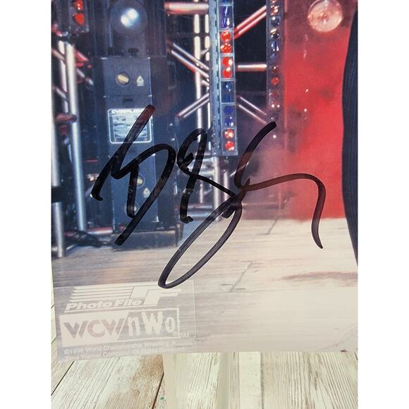 Bill Goldberg WWE Wrestling Autographed Photo & WCW Picture - Picture 2 of 4